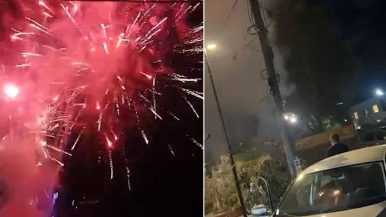 GJK i dha të drejtë Veliajt, mbështetësit e kryebashkiakut hedhin fishekzjarre pranë Burgut të Durrësit 