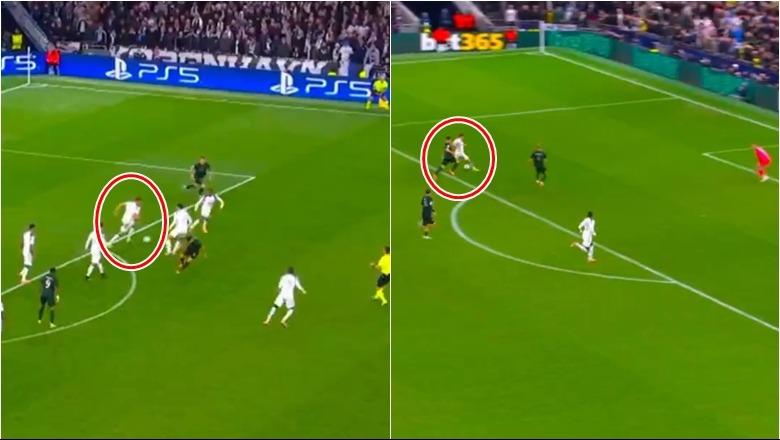 VIDEO/ 70 metra sprint me topin në këmbë dhe katër driblime, mbrojtësi i Tottenham shënon golin e sezonit në Champions League