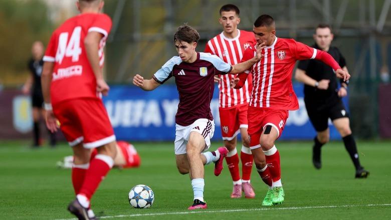 Skënderbeu U-19 eliminohet nga UEFA Youth League pas humbjes 6-0 kundër Aston Villas në Angli