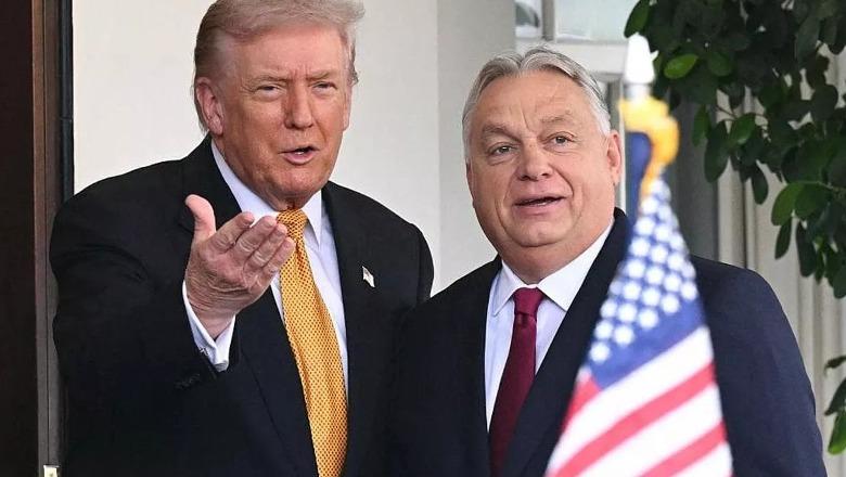 Trump dhe Orban takohen në Shtëpinë e Bardhë/ Presidenti amerikan: Naftë ruse? Po shqyrtoj një përjashtim nga sanksionet për Hungarinë! Europa duhet ta respektojë