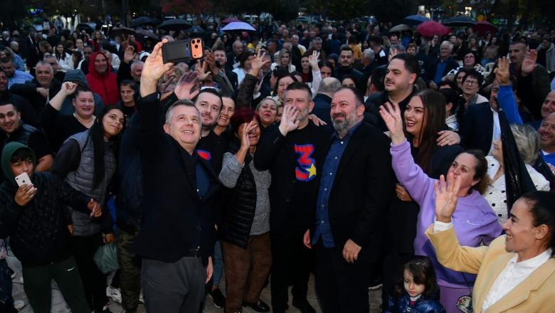 Balla në mbyllje të fushatës në Cërrik: Votoni kandidatin socialist Florenc Doka, i treti i vërteti te fleta e votimit, të tjerët janë kot