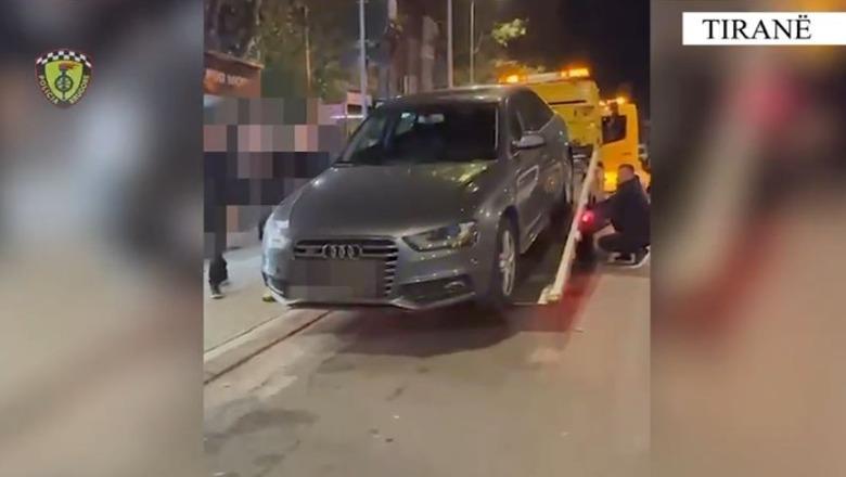Rrugorja e Tiranës vijon aksionin, heq me karrotrec makinat e parkuara në korsitë e autobusave! Bllokon edhe 102 mjete elektrike (VIDEO)