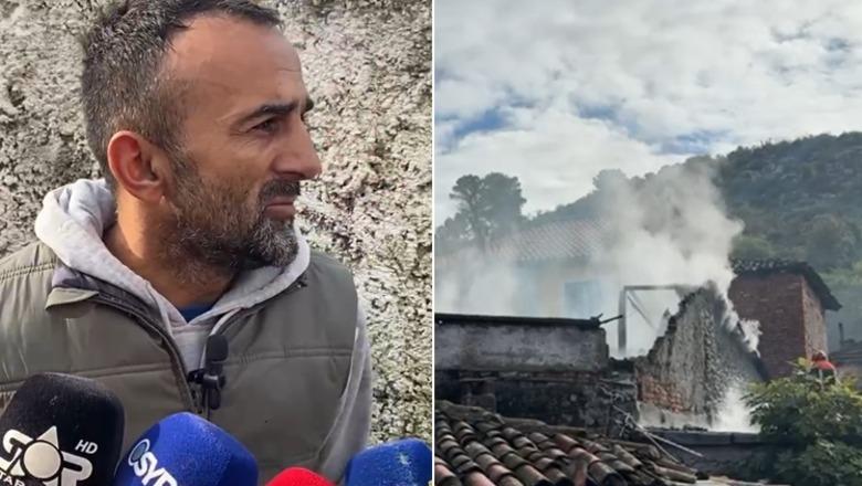 Digjet banesa në Shkodër, familja me 8 anëtarë në qiell të hapur! Kryefamiljari mes lotësh apel për ndihmë: Jam në rrugë të madhe (VIDEO)