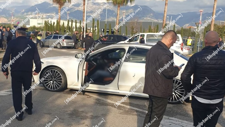 Atentati në Rinas, Report Tv siguron fotot e viktimës brenda mjetit luksoz! Benzi në pronësi të Elvis Kosovës