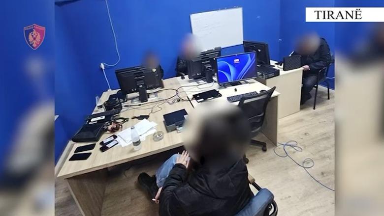 Goditet qendra e call center-it në Selitë, në pranga menaxheri dhe 2 punonjës! Mashtronin të huajt për të investuar në bursa, 2 në kërkim dhe 2 në hetim