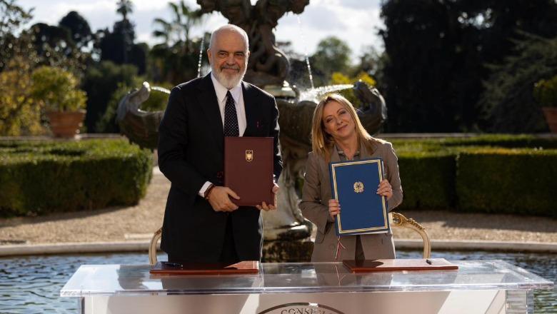 Rama dhe Meloni firmosin marrëveshjen mbi bashkëpunimin strategjik në disa fusha 