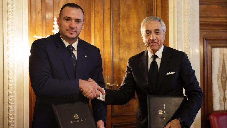 ‘Misioni kundër drogës’, Ilir Proda nënshkruan marrëveshje bashkëpunimi me homologun italian