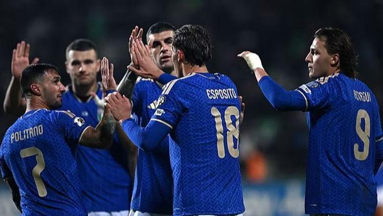 Italia, fitore 9-0 përballë Norvegjisë ose do të luajë në fazën play-off të Botërorit