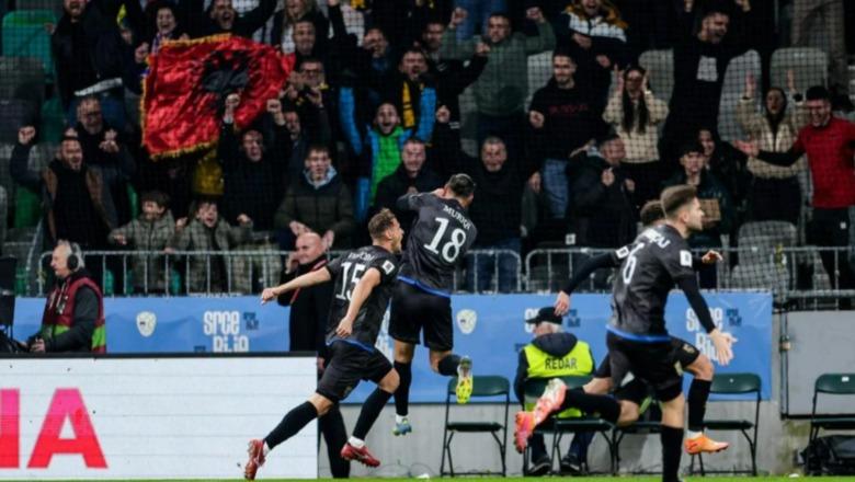 Momenti i shqiptarëve  Kosova siguron play off e Kupës së Botës 2026 për herë të parë  Dardanët fitojnë 0 2 në Slloveni