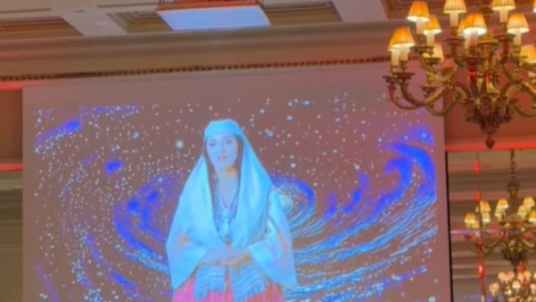 Ministrja Diella u shfaq sot në Athinë  aty ku po mbahet Festa Kombëtare e Shqipërisë