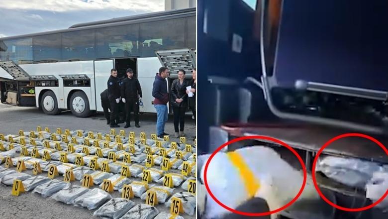 Ishte nisur nga Shqipëria, kapet në Prizren autobusi me 120 kg marijuanë! Në pranga shoferi, nuk kishte asnjë pasagjer (VIDEO)