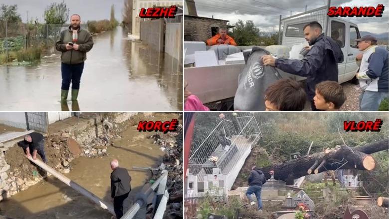 Viktima e parë nga moti i keq, 75-vjeçarja mbytet në përroin e Devollit! Evakuohen 50 familje në Sarandë e Korçë, 1500 hektarë tokë nën ujë (VIDEO)