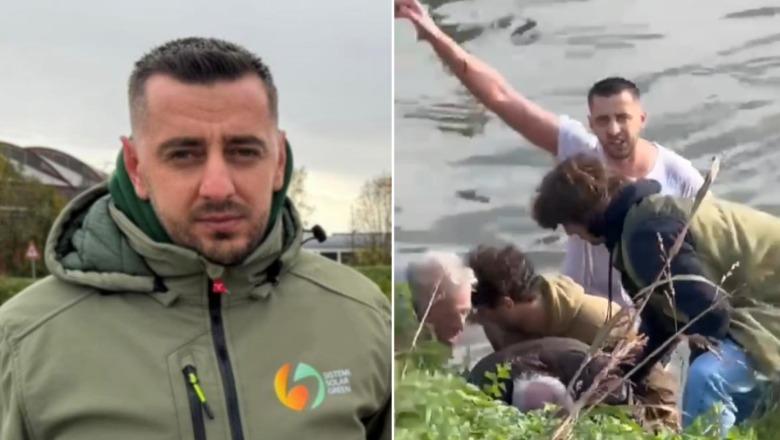 Itali/ Shqiptari shpëton nga mbytja ish-punëdhënësin, 32-vjeçari: I ftohti po më mpinte, por vazhdova me të gjitha forcat! Meloni e falenderon (VIDEO)