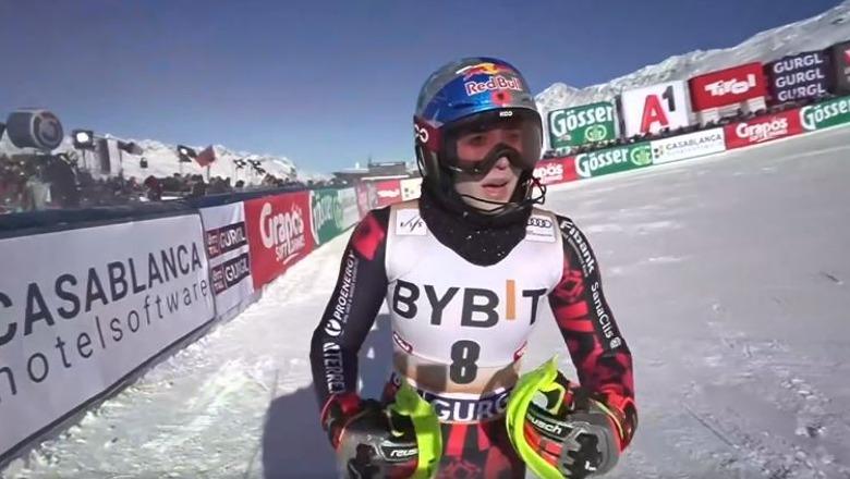 Kupa e Botës për Ski  Fantastike Lara Colturi  lëshimin e parë në Gurgl të Austrisë e mbyll në vendin e dytë