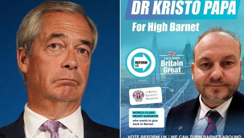 Nuk arriti të kandidonte për deputet me PS  mjeku Papa i bashkohet partisë  antishqiptare  të Nigel Farage në Britani