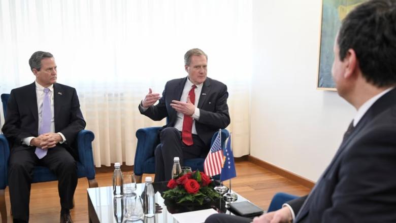 Kosovë  Osmani dhe Kurti bisedojnë me zyrtarët amerikanë për bashkëpunimin me SHBA në