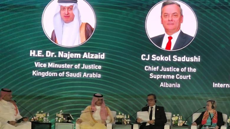 Kryetari i Gjykatës së Lartë  Sokol Sadushi në Arabinë Saudite  Transparenca  çelësi për drejtësi të besueshme