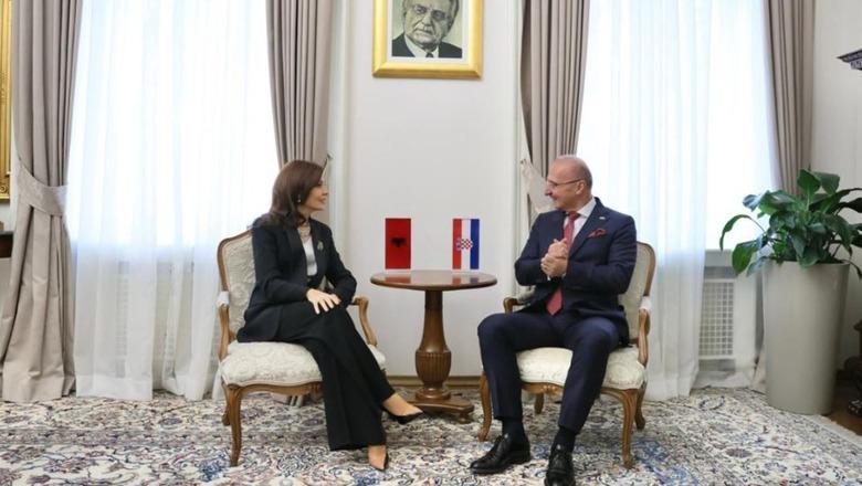 Spiropali takim me homologun kroat  Mbështesin ambicien e Shqipërisë për të mbyllur negociatat me BE