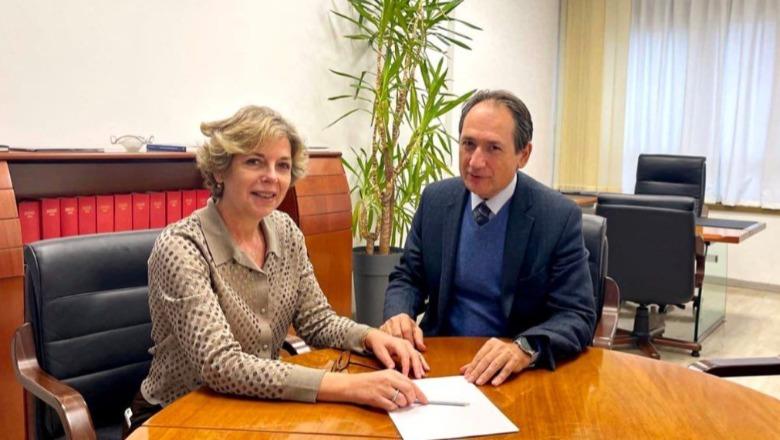 Nis puna për Rrjetin Kombëtar Onkologjik  ministrja Sala takon Presidentin e Aleancës Kundër Kancerit në Itali