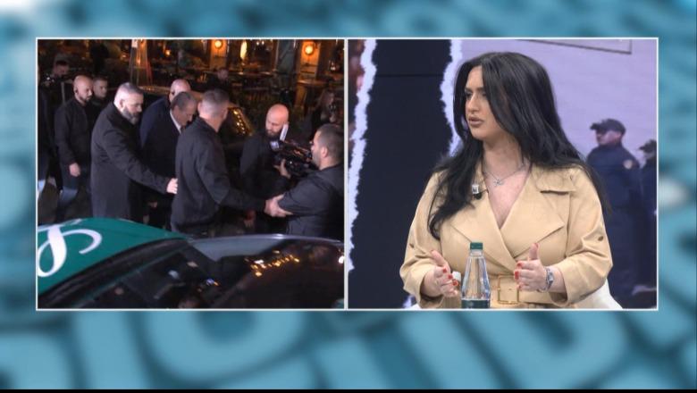 PD protestë para Kryeministrisë  Alesia Balliu për Report Tv  Berisha e organizon natën  pasi s ka më mbështetje  i bënë për hallin e tij