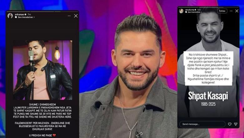 U shua në moshën 40-vjeçare/ Artistët shqiptarë për humbjen e Shpat Kasapit: Na trishtove shumë, ishe një djalë fisnik e plot jetë