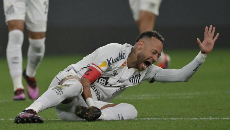 Neymar dëmtohet sërish dhe mbyll sezonin, Santos drejt rrëzimit nga kategoria