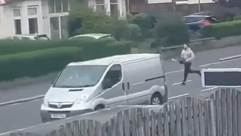 Ndoqi me sharrë elektrike oficerin në Britani, shpallet fajtor 32-vjeçari shqiptar (VIDEO)