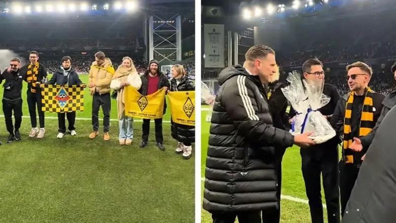 VIDEO/ Udhëtuan 5 mijë kilometra për të parë Kairat Almaty në Champions, FC Copenhagen zbret në fushë dhe vlerëson 10 tifozët rivalë