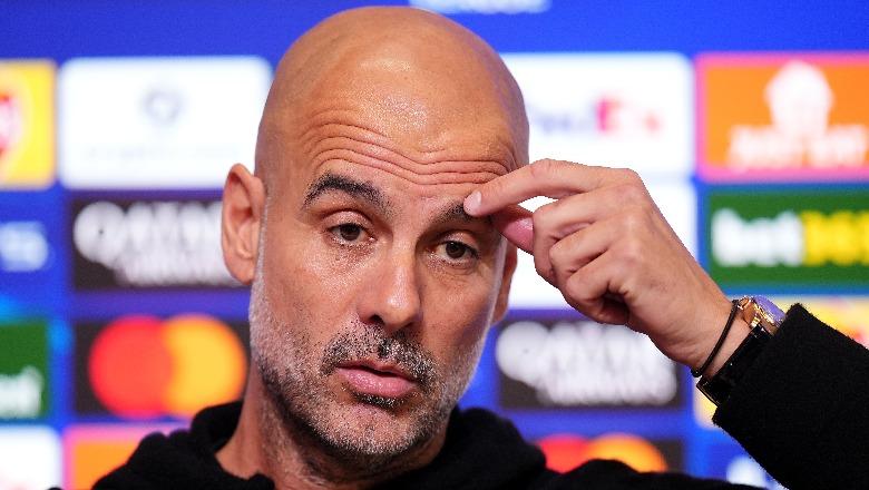 Pep Guardiola mes  stuhisë   shtypi britanik  E zëvendësoi turpin me poshtërim