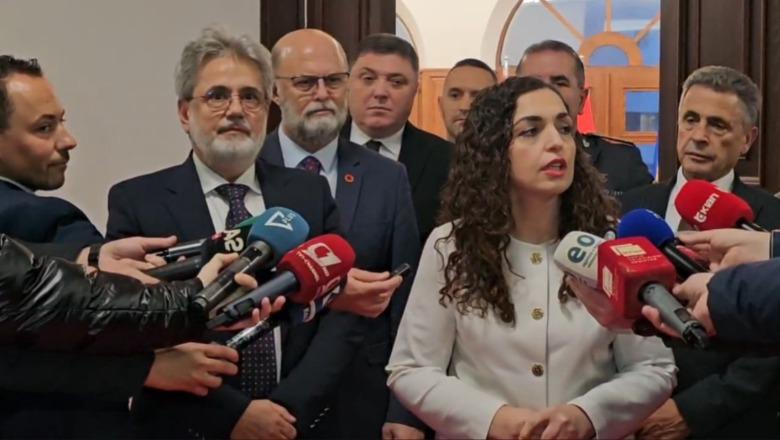 Vjosa Osmani vizitë në Shkodër  i bashkohet festimeve për pavarësinë e vendit  Shqipëria dhe Kosova  dy shtete që synojnë integrimin në BE