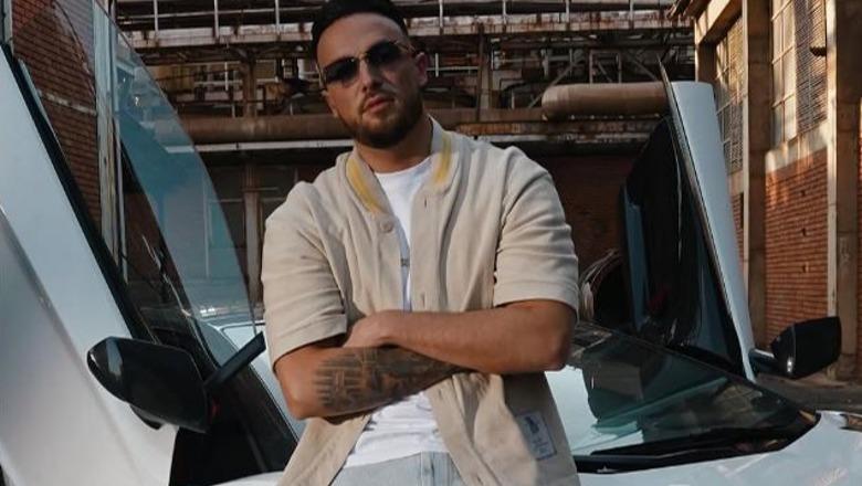 Atentat ndaj reperit shqiptar në Gjermani  Artisti pas shpërthimit në hyrje të pallatit në pronësi të tij  Ngjarja nuk ka lidhje me mua