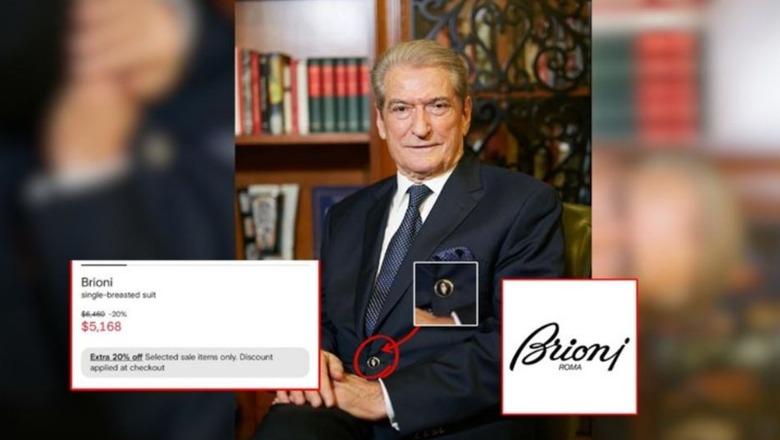 FOTOT  Sali Berisha me kostum Brioni mbi 5 mijë dollarë  uron shqiptarët për Ditën e Pavarësisë