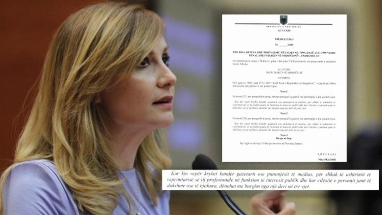 1 deri në 5 vjet burg për dhunuesit e gazetarëve  Tabaku propozon ndryshime në Kodin Penal  3 vite edhe kërcënuesve