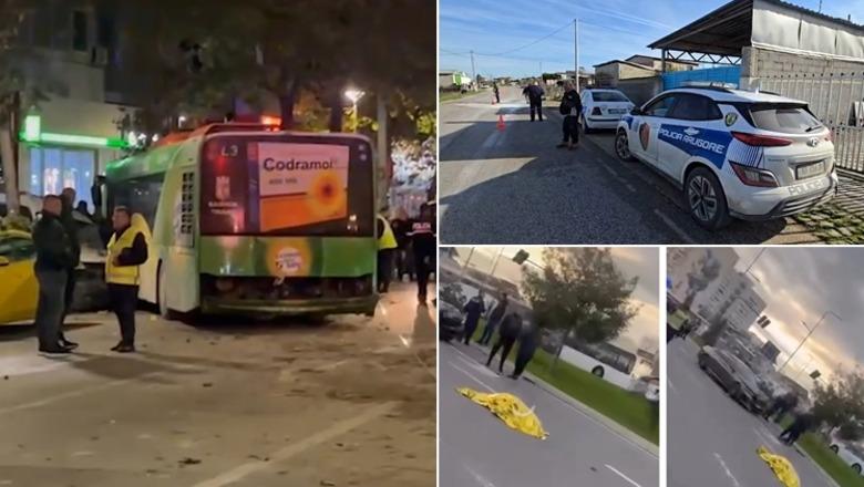 Tre aksidente në pak orë  2 të vdekur në Tiranë dhe Fier  U përplas nga autobusi  shpëton mrekullisht 18 vjeçarja