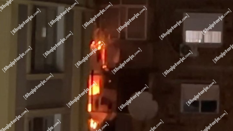 Tiranë  Shpërthen bombola e gazit në një banesë pranë tregut çam  policia në vendngjarje  VIDEO 