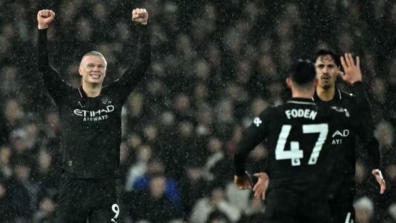 GOLAT/ Man. City bën 'me zemër' Pep Guardiolën, fiton 4-5 në Londër kundër Fulham