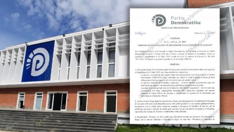 Frikë nga Salianji  PD nis fill pas  kafeve  të tij analizën e brendshme  Report Tv zbardh udhëzimin  Krahasim rezultati elektoral për çdo degë