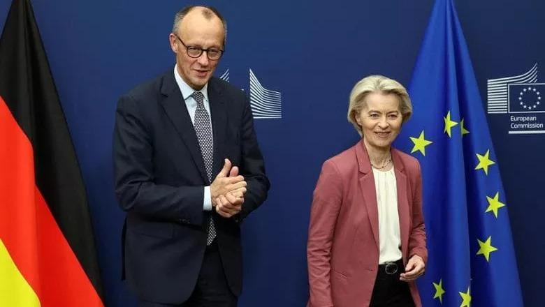 Von der Leyen dhe Merz: Rreziqet mbi asetet ruse duhet të ndahen nga të gjithë vendet anëtare të BE