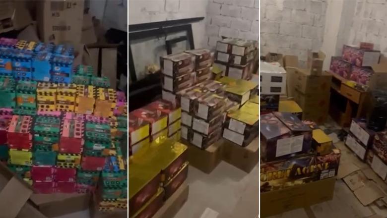Në prag të festave të fundvitit, sekuestrohen qindra fishekzjarrë në Tiranë! Zbulohet magazina që do i shiste në mënyrë të paligjshme 