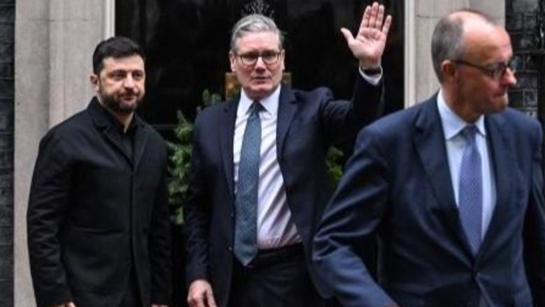 Përfundon takimi mes Zelensky, Starmer, Merz dhe Macron në Londër 