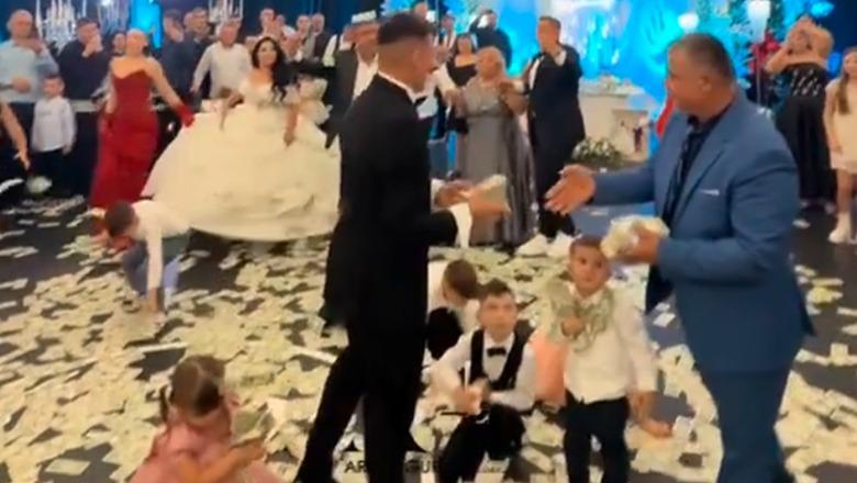 Sulmuesi i Kombëtares shqiptare ‘e djeg’ në dasmën e motrës, mbush sallën me para