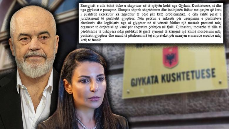 Deklaratat e Ramës për 'Ballukun', Shoqata e Gjyqtarëve: Të shqetësuar nga qasja e kryeministrit, nën petkun e ankesës fshihet mesazhi i presionit