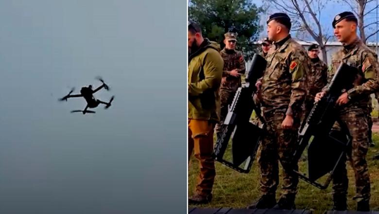 Instruktorët amerikanë trajnojnë ushtrinë shqiptare për të përdorur teknologjinë kundër dronëve: Rrisim kapacitetet mbrojtëse të Shqipërisë (VIDEO)
