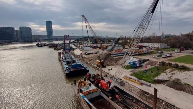 Projekti i mbështetur nga Kina për ndërtimin e urës në Beograd nxit kritika për fshehje të kontratave