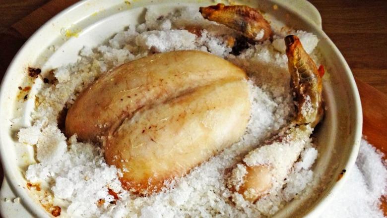 Pulë e gatuar në kripë nga zonja Albana