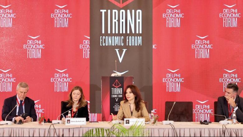 Forumi Ekonomik i Delfit në Tiranë, Spiropali: Shqipëria aktor aktiv në të gjitha platformat e investimeve e bashkëpunimit ekonomik