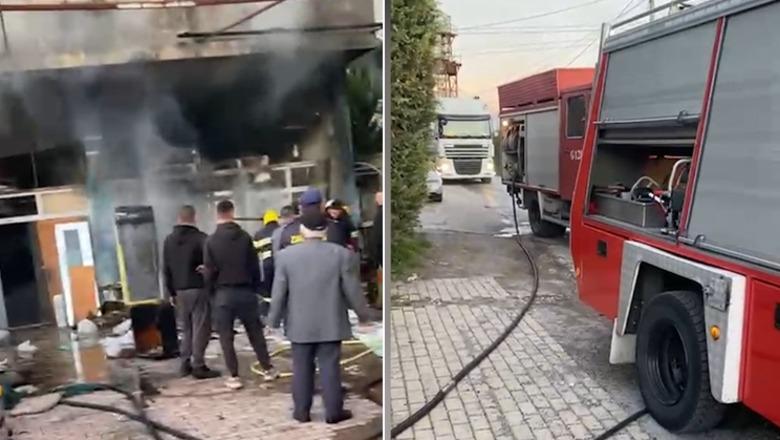 Elbasan/ Zjarr në katin e parë të një banese, nuk raportohen persona të lënduar