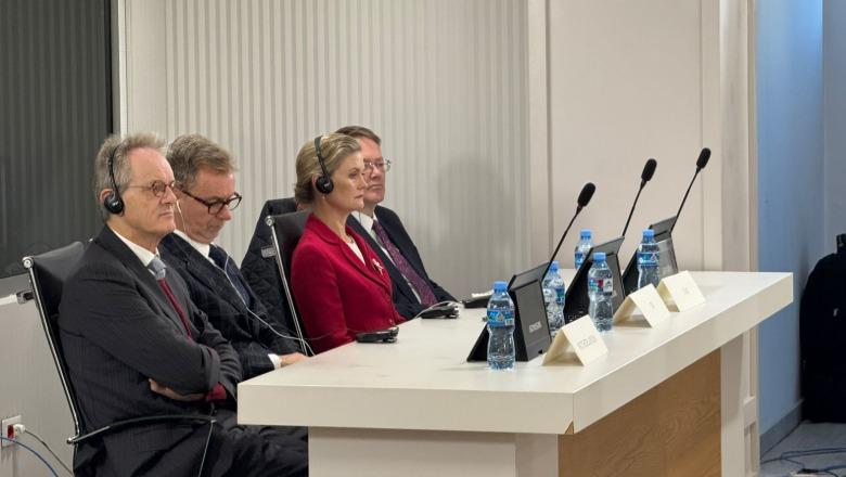 Zgjedhja e pasuesit të Dumanit, ndërkombëtarët të ulur përballë kandidatëve për kreun e SPAK