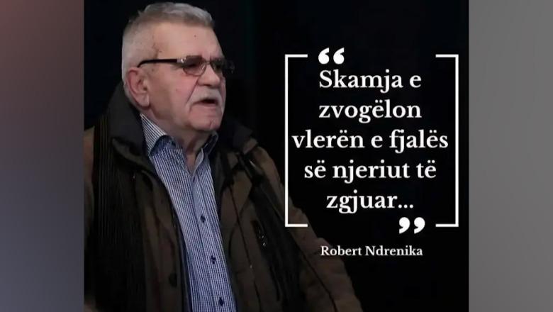 Adrian Thano: Ndrenika, i skamuri dhe fjala