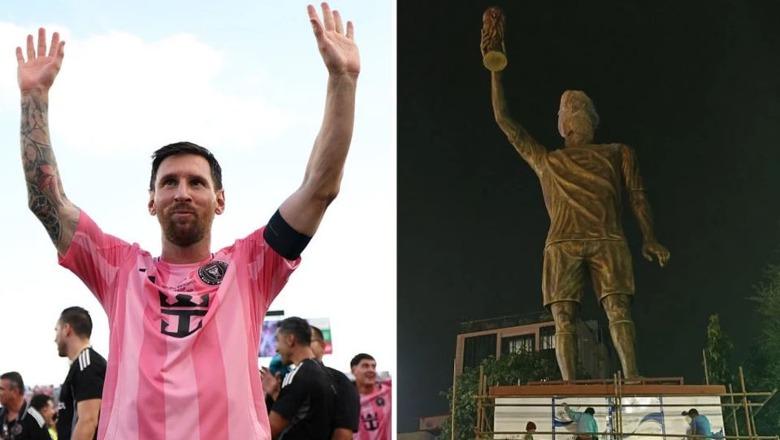 Lionel Messi nis turneun 'GOAT' në Indi, do zbulojë shtatoren e vetes 22 metra të lartë në Kalkuta